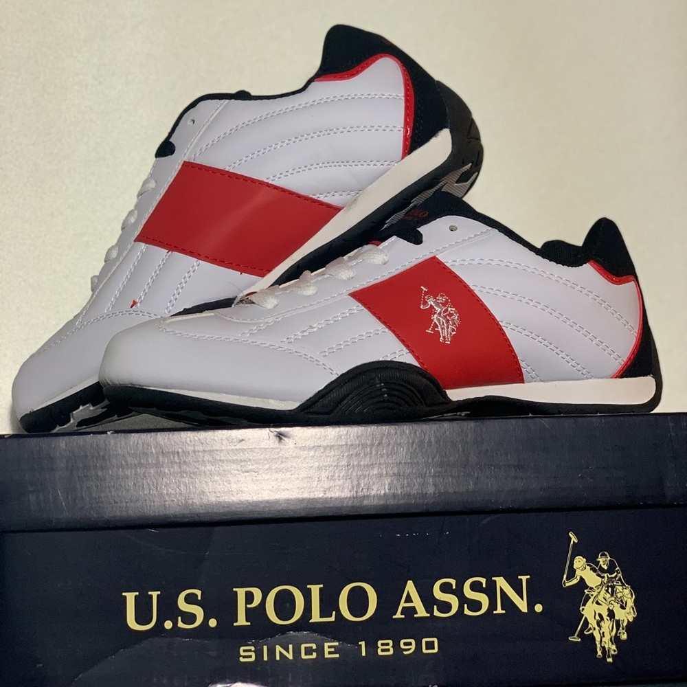 New Men’s U.S. Polo Assn. Sparrow Sneakers size 8